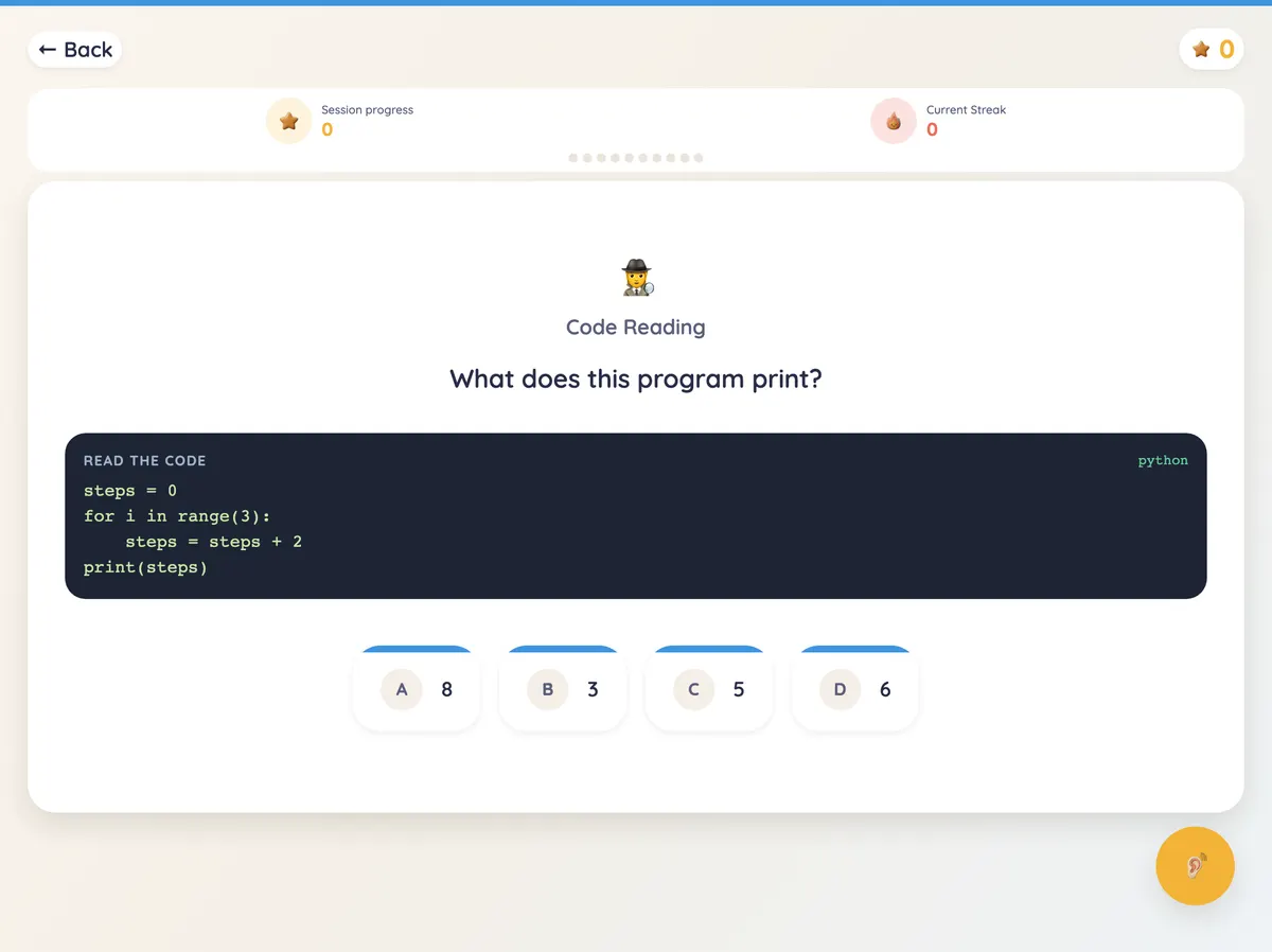 Code Quest — view 2