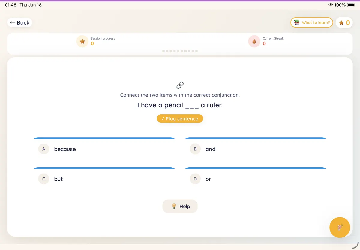 Sentence Builder
