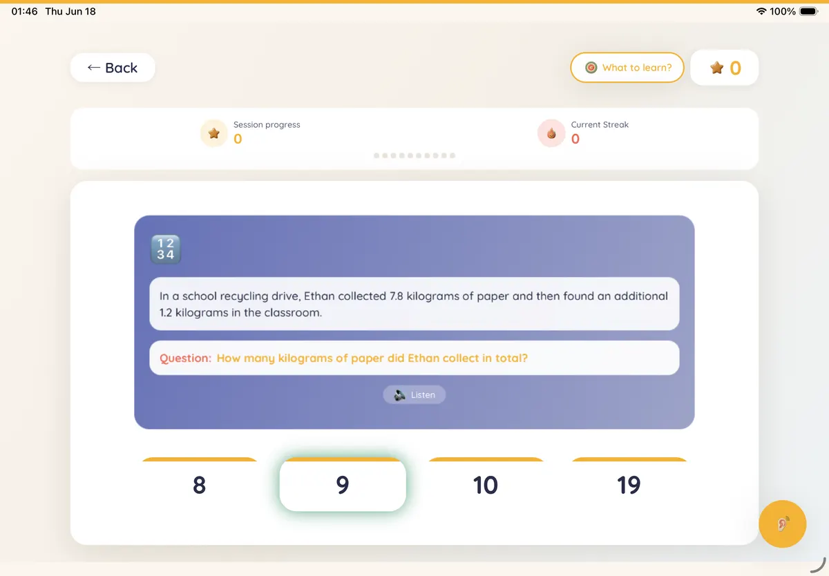 Math Mission — view 2